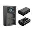 SmallRig 5409 Akkuladegerät Batterie für Digitalkamera USB, 2 image