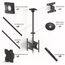 Multibrackets 5477 Halterung für Schilderdisplays 139,7 cm (55") Schwarz, 4 image