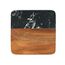 WENKO Atami Marmor, Holz 4 Quadratisch, 2 image