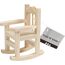 Creativ Company 56925 Unfertiges Bastelholz