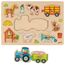 Goki 57468 Puzzle Kontur-Puzzle 9 Stück(e) Bauernhof, 2 image