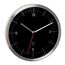 TFA-Dostmann 60.3544.01 Wand- /Tischuhr Funkgesteuerte Uhr Rund Edelstahl