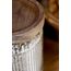 Chic Antique 61099600 Glas Rund Glas, Silikon, Akazienholz Transparent, Holz, 5 image