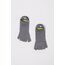 NABOSO Textured Toe Socks Unisex Grau