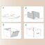 Leitz 61480012 Aufbewahrungsbox Karton Grau, Farbe: Grau, 6 image