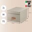 Leitz 61490012 Aufbewahrungsbox Karton Grau, Farbe: Grau, 3 image
