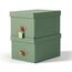Leitz 61490050 Aufbewahrungsbox Karton Grün, Farbe: Grün