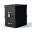 Leitz 61490095 Aufbewahrungsbox Karton Schwarz, Farbe: Schwarz