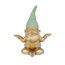 KARE 61589 Dekorative Statue & Figur Gold, Grün Polyresin