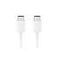 Samsung EP-DA705 USB Kabel 1 m USB C Weiß, 2 image