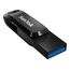 SanDisk Ultra Dual Drive Go USB-Stick 32 GB USB Type-A / USB Type-C 3.2 Gen 1 (3.1 Gen 1) Schwarz, Kapazität: 32 GB, 3 image