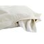 WENKO Canguro Wäschekorb 65 l Baumwolle, Edelstahl Beige, Silber
