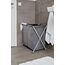 WENKO Wäschesammler Duo Grau meliert Wäschekorb 120 l, 2 image