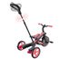 Globber Explorer Trike 4in1 Dreirad Kinder Frontantrieb Senkrecht, Farbe: Pink, 5 image