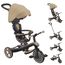 Globber Explorer Trike 4in1 Dreirad Kinder Frontantrieb Senkrecht, Farbe: Beige, 7 image