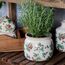 Chic Antique 65104519 Blumenkübel Drinnen/Draußen Tischübertopf Freistehend Keramik Mehrfarbig, Cremefarben, 2 image