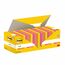Post-It 3M , Haftnotizen, mehrfarbig Klebezettel Quadratisch Magenta, Orange, Pink, Gelb 100 Blätter Selbstklebend, Farbe: Magenta, Orange, Pink, Gelb