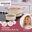 Fackelmann 66200 Kochtopf 5,5 l Rund Beige, 3 image
