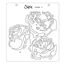 Sizzix 665838 Schablone Malschablone, 3 image