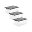 Rotho 3er Set Box 38 l Compact
