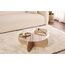 Woody Fashion Aeris Kaffeetisch Rundform 2 Bein(e)