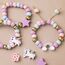 Creativ Company 684690 Perle Perlenmischung Holz Hellblau, Hellgrün, Pink, Gelb, 2 image