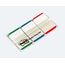 Post-It Tabs, 1 inch Lined, Green, Blue, Red, 22/Color, 66 Tabs/Dispenser Selbstklebendes Etikett