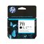 HP 711 Schwarz DesignJet Tintenpatrone, 80 ml