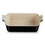 Le Creuset 71102261400001 Backform 2,4 l Rechteckig Steingut Gratinform, Farbe: Schwarz, 2 image