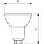 Philips CorePro LEDspot LED-Lampe Warmweiß 2700 K 4,6 W GU10