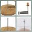 Kela Planum Rundreibe Transparent, Holz, 2 image