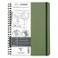 Clairefontaine 782333C Notizbuch A5+ 60 Blätter Grün