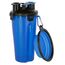 Kerbl 80845 Futter-/Wasserspender für Hunde/Katzen Kunststoff, Silikon Schwarz, Blau Hund