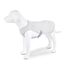 Wolters 80905 Kleidung für Hunde & Katzen XL Grau Polyester Hund Weste, Farbe: Grau, Größe: XL