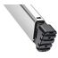 Hailo L60 Stufenleiter Aluminium, Schwarz, Rot