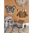 Bloomingville 82046879 Gaderobe Wand-montiert 4 Haken Holz, 3 image