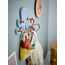 Bloomingville 82058462 Gaderobe Wand-montiert 6 Haken Blau, 3 image