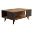 Woody Fashion 835PUQ2833 Beistelltisch Kaffeetisch Rechteckige Form