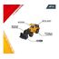 Majorette Volvo Construction 3 Pieces Set, 3 image