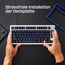 HyperX Alloy Rise Top Plate - Navy Blue Oberer Tastaturrahmen, Farbe: Navy, 6 image