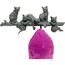 KARE Cats Life Gaderobe Wand-montiert 4 Haken Blau, Bronze, 2 image