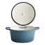APS-Germany 88315 Bräter 6 l Eisenguss, Farbe: Blau, 2 image