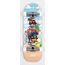 Little Lemon Loomi Pirate Skateboard (klassisch) Ahornholz Mehrfarbig, Holz