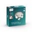 Philips Dimmbare LED Star Decken-/Wandspot, 3x, 2 image
