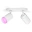 Philips Hue 929003810301 Smart Lighting Intelligenter Einbaustrahler Bluetooth 4,2 W, Farbe: Weiß