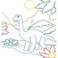 TOPP Verlag Zauberpapier malbuch dinosaurier, 2 image