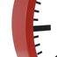 Mondaine A990.CLOCK.11SBC Wand- /Tischuhr Quarzuhr Kreis Rot, Weiß