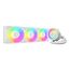 ARCTIC Liquid Freezer III Pro 360 A-RGB (White) - Multikompatibler All-in-One CPU-Wasserkühler mit A-RGB, Farbe: Weiß