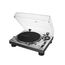 Audio-Technica AT-LP140XP Direkt angetriebener DJ-Plattenspieler Silber, Farbe: Silber