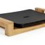KOENIG B02330 Raclette Grill 4 Person(en) 1600 W Bambus, Schwarz